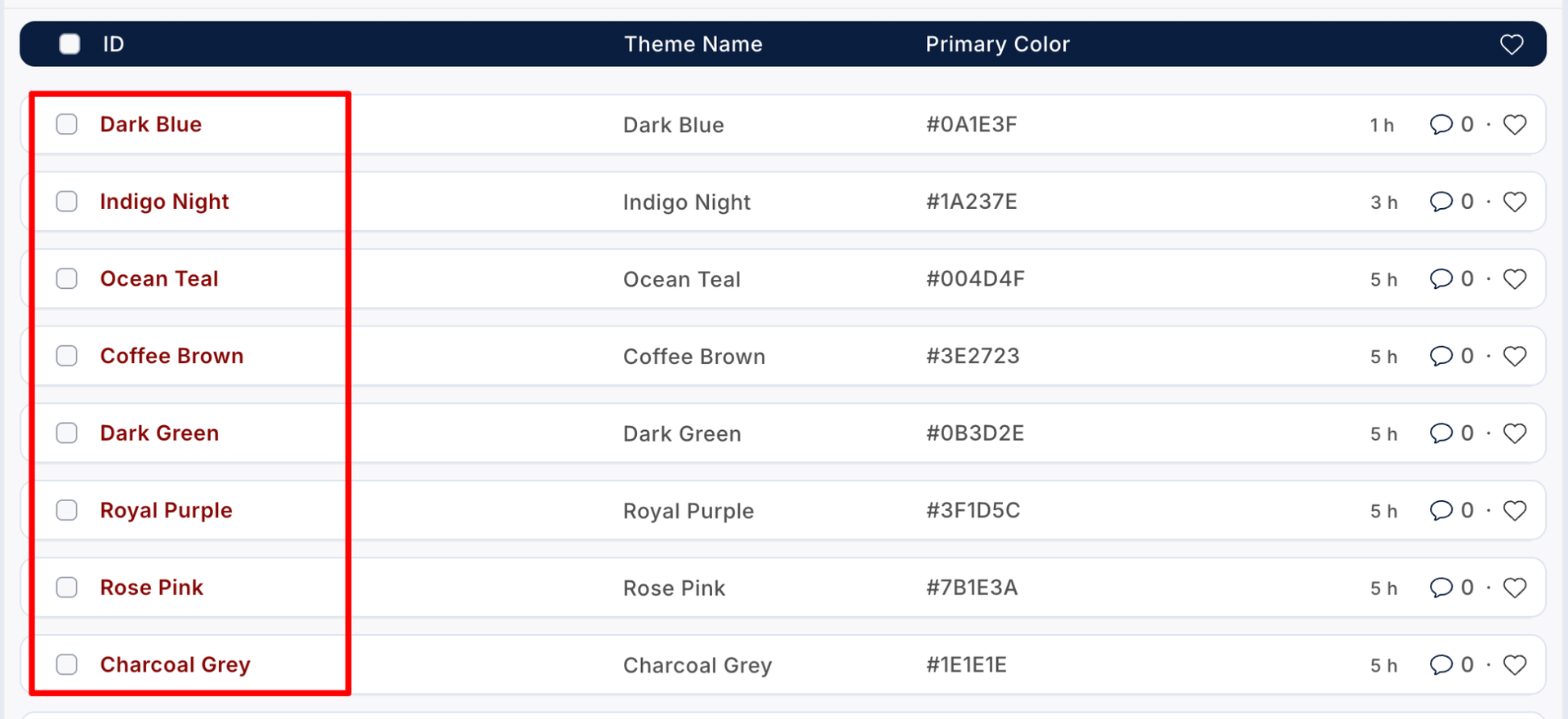 Frappe responsive theme