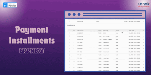 Payment Installments Module