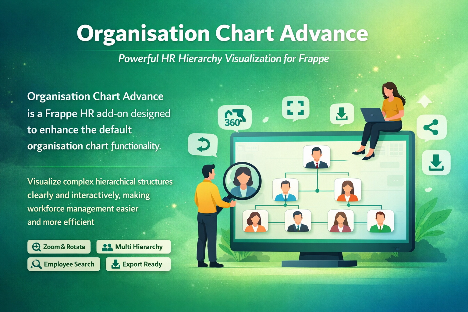 Organization Chart Advance for Frappe