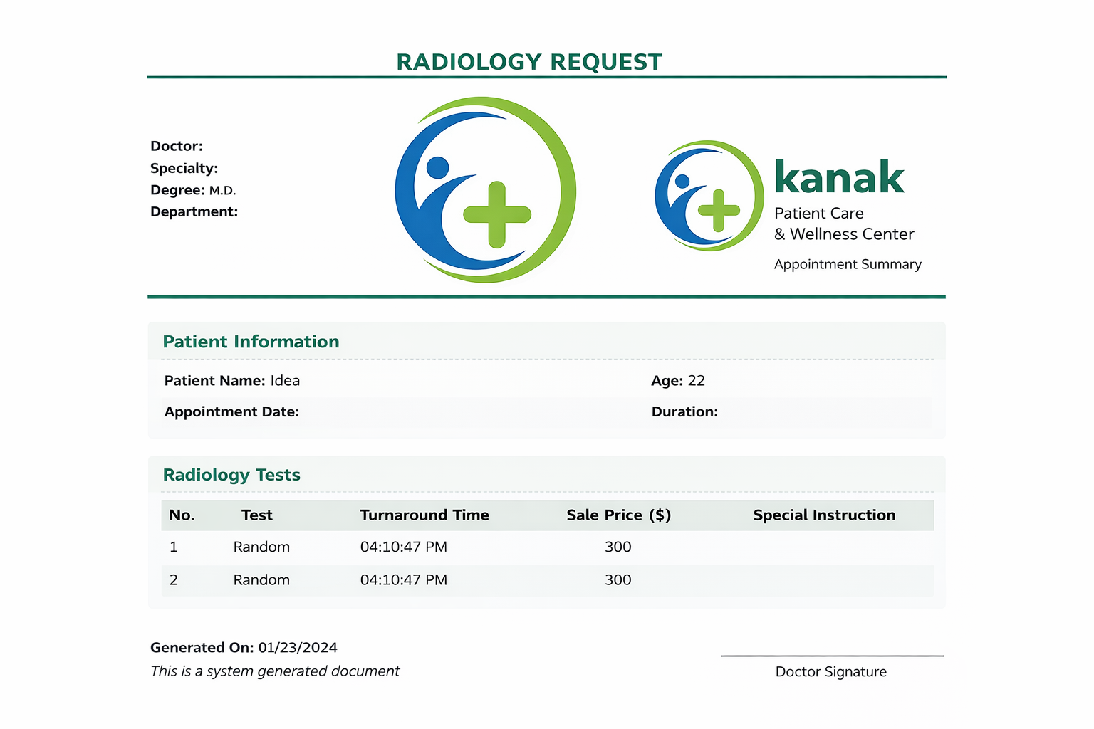 Radiology Management Software