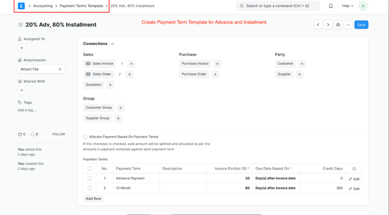 Payment Installment Software