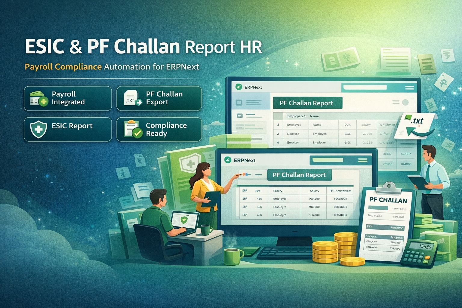 PF Challan Export