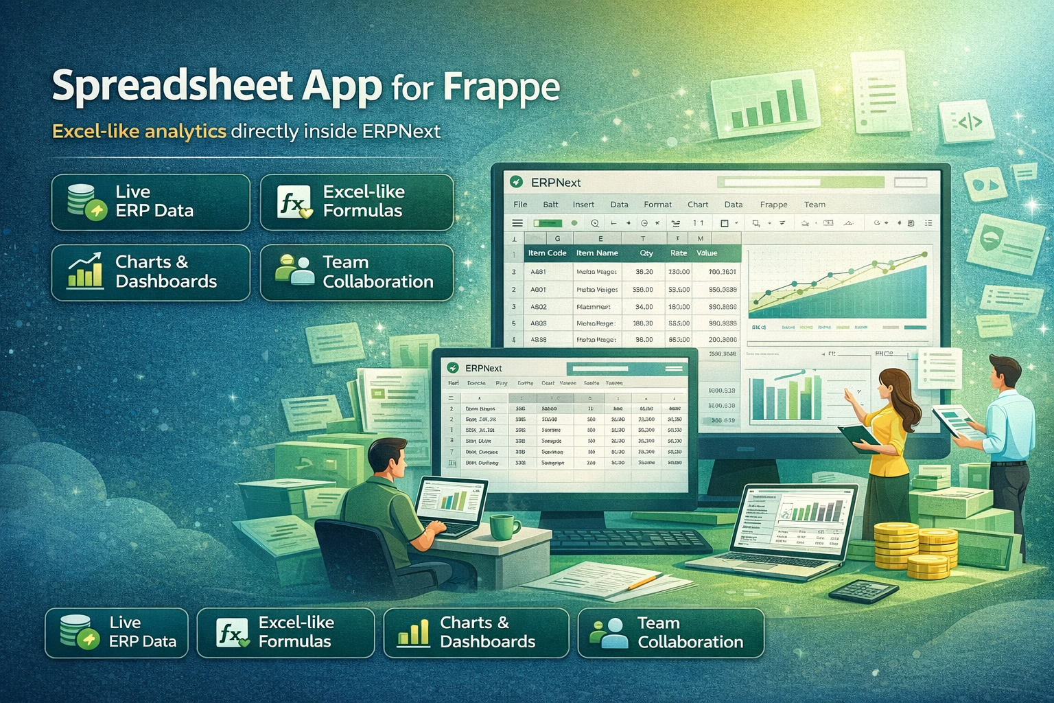 Spreadsheet in ERPNext