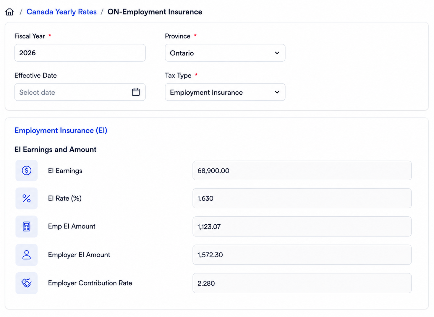 Frappe HR Canada Payroll