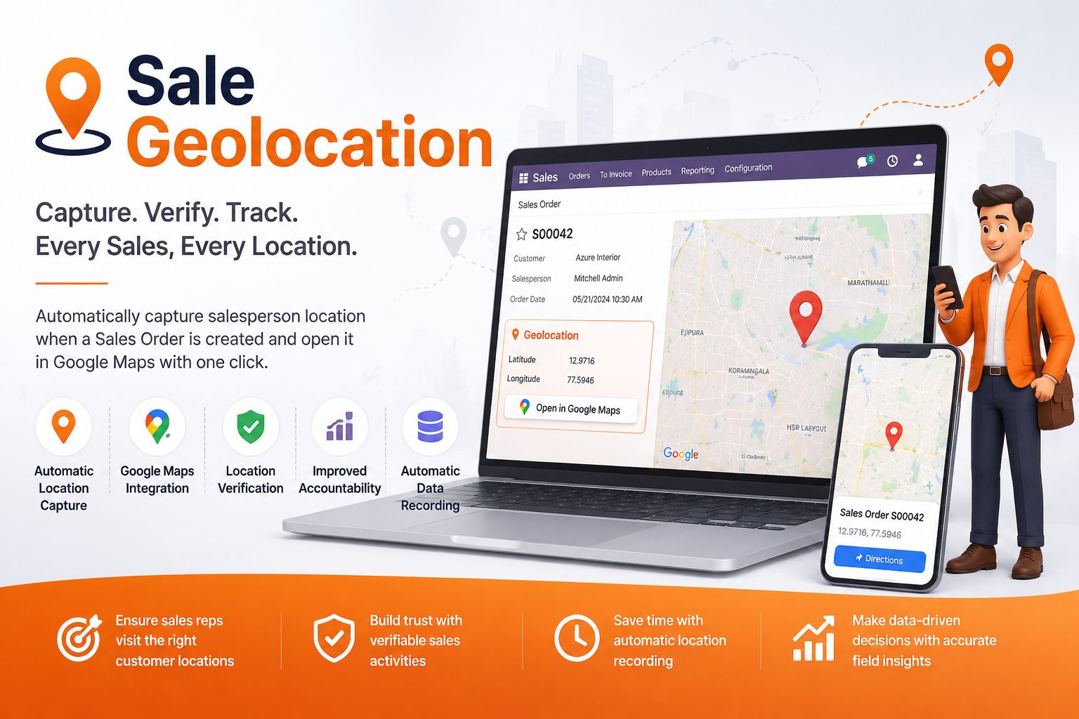 ERPNext Sales Geolocation