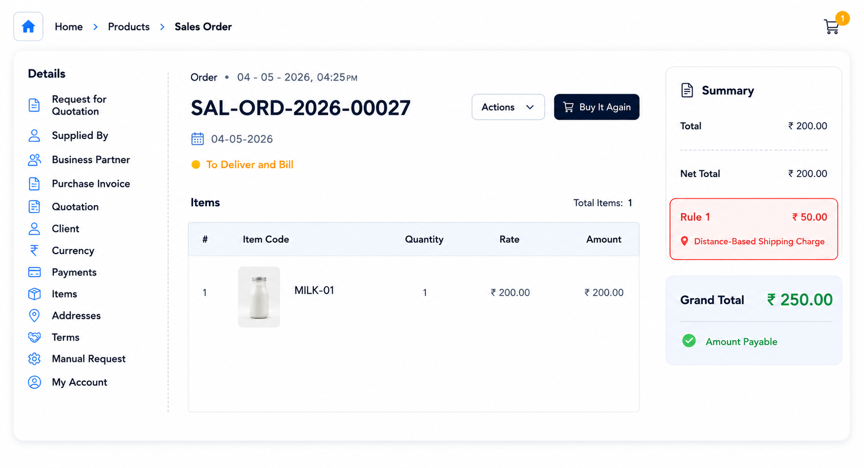 ERPNext Distance-Based Shipping Rules
