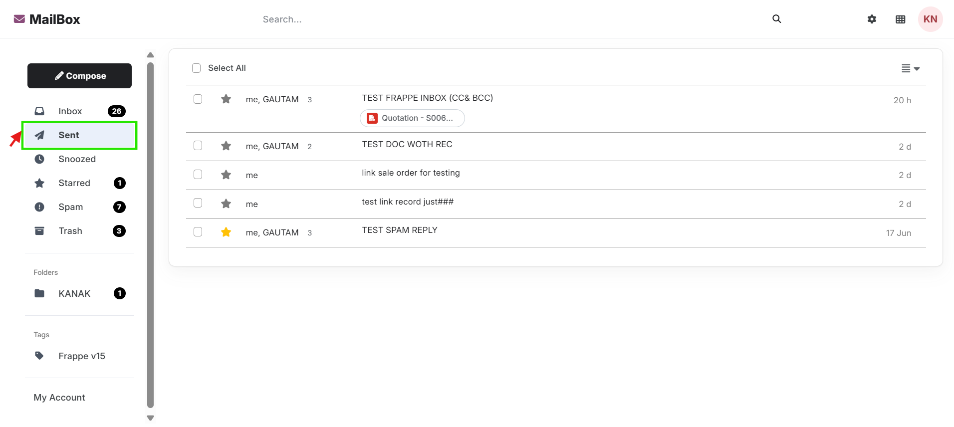  Manage Emails from the Inbox