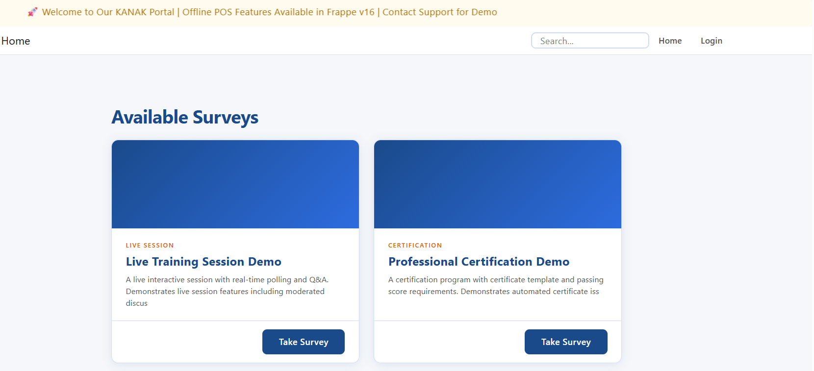 Frappe Survey Management