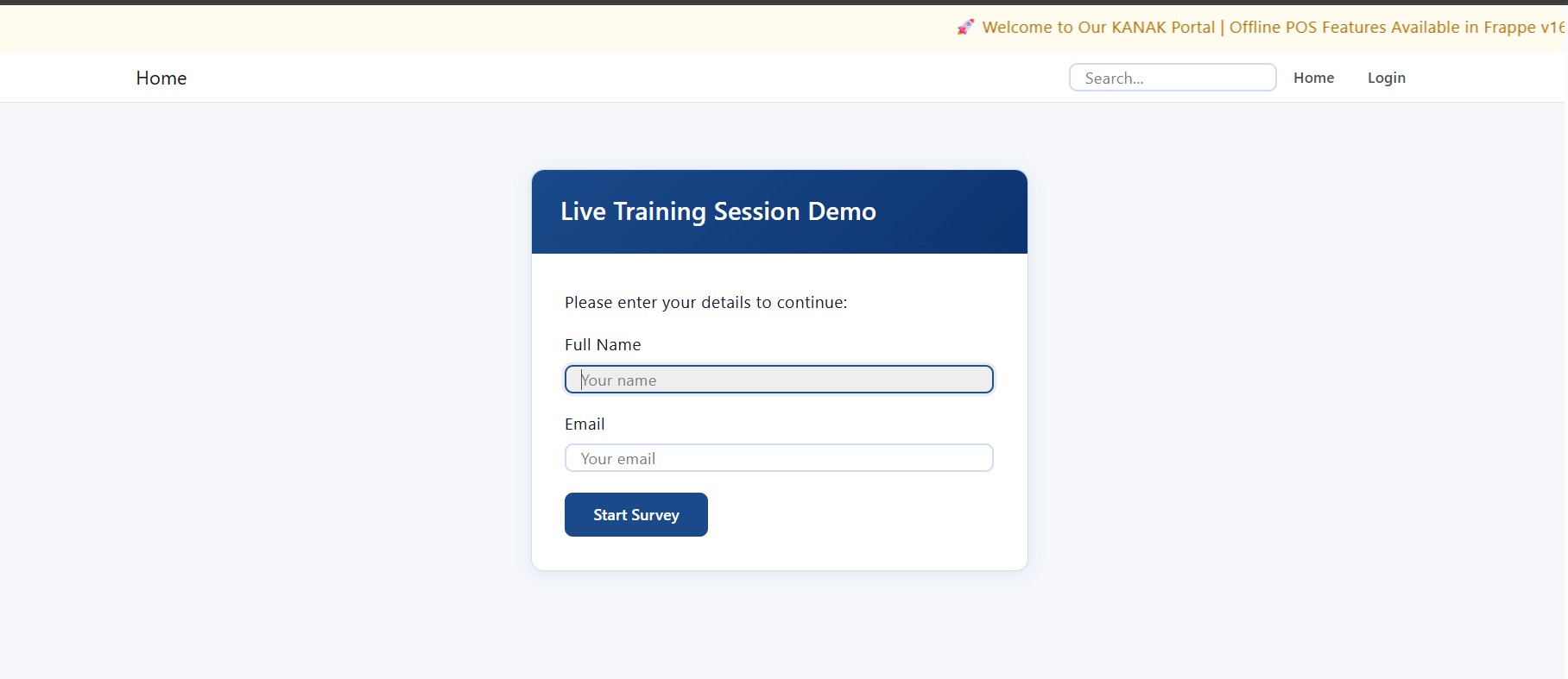 Frappe Survey Management