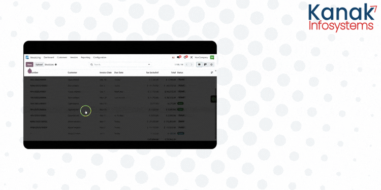 Freeze Header for Odoo 18.0 - Sticky List View