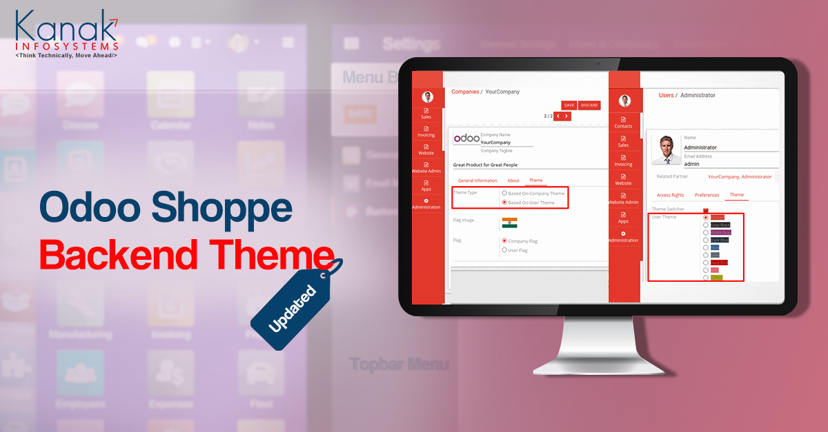 Odoo Shoppe Backend Theme