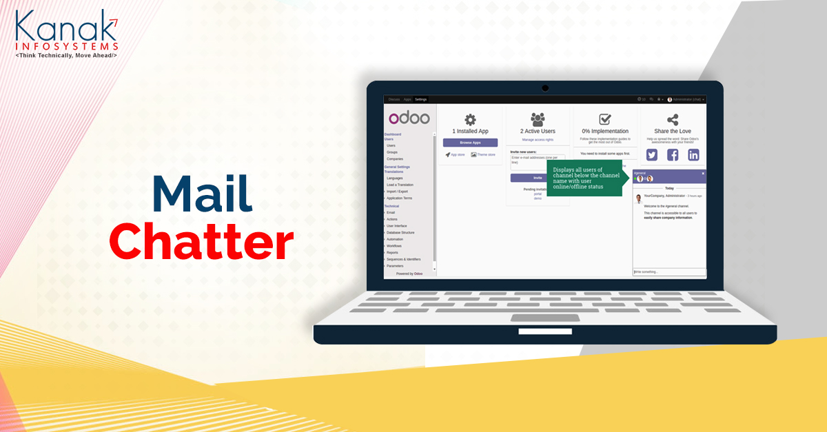 Mail Chatter Module in Odoo