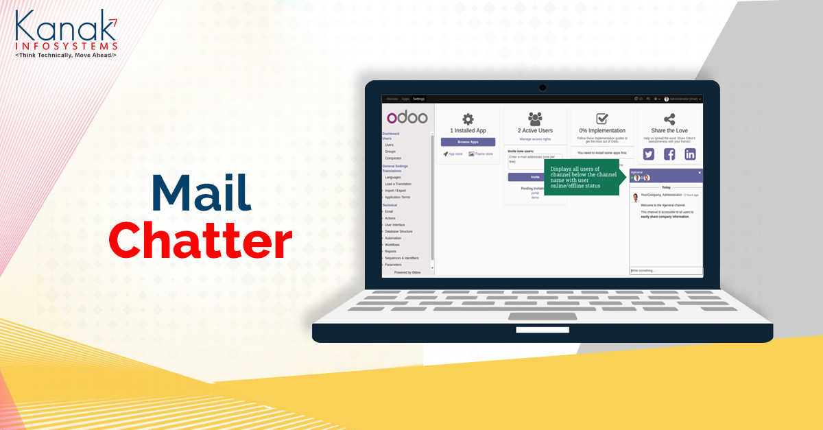Mail Chatter Module in Odoo