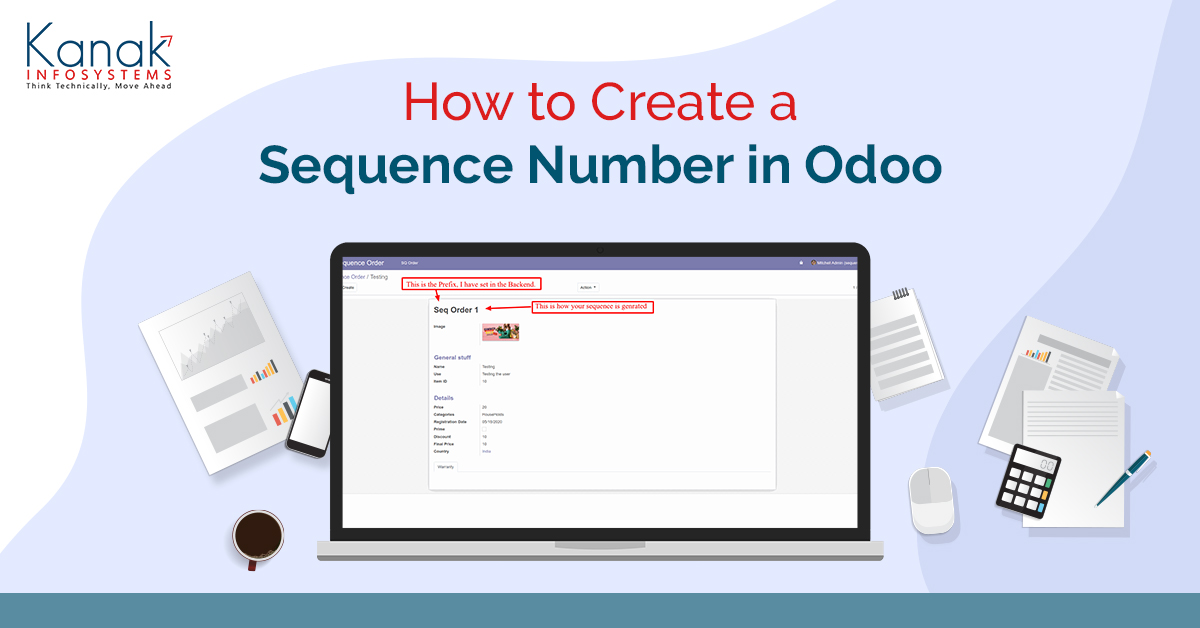 How To Create a Sequence Number In Odoo