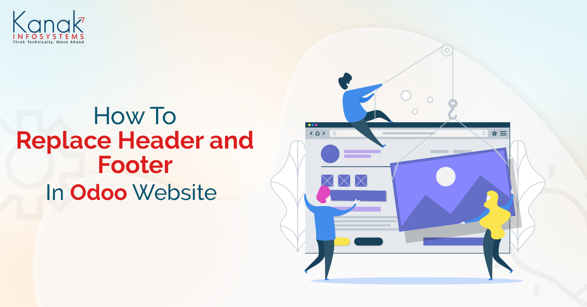 How To Replace Header and Footer In Odoo Website