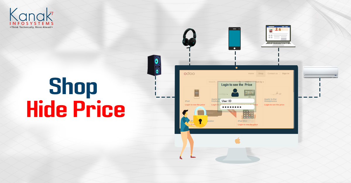 Shop Hide Price Odoo Module