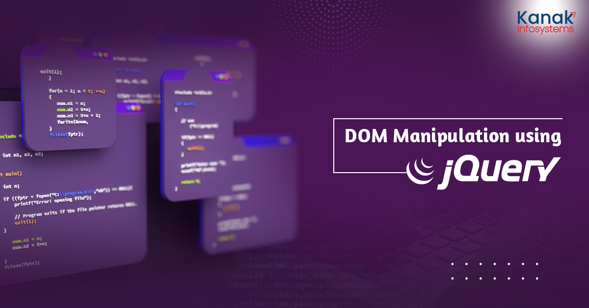 DOM Manipulation using JQuery