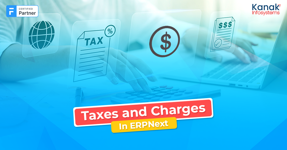How To Setup Taxes and Charges In ERPNext